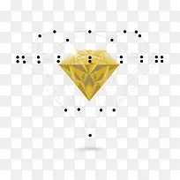 矢量钻石和圆点-空若网 矢量钻石和圆点-空若网
