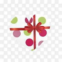 心形礼物盒时尚装饰元素-空若网 心形礼物盒时尚装饰元素-空若网