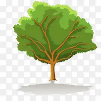 矢量手绘大树-空若网 矢量手绘大树-空若网