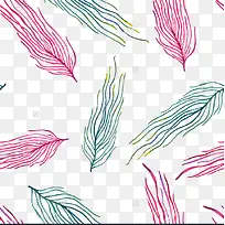 水彩藻类无缝模式,水彩纹理-空若网 水彩藻类无缝模式,水彩纹理-空若网