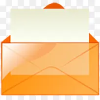 邮件橙色信封消息电子邮件信透明-空若网 邮件橙色信封消息电子邮件信透明-空若网