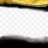 水墨与金色质感背景-空若网 水墨与金色质感背景-空若网