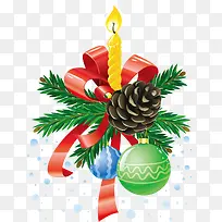 手绘可爱松子蜡烛-空若网 手绘可爱松子蜡烛-空若网