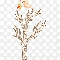 ÊÖ»æÊ÷֦СÄñ°®ÐÄͼ°¸-¿ÕÈôÍø ÊÖ»æÊ÷֦СÄñ°®ÐÄͼ°¸-¿ÕÈôÍø