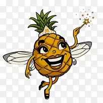 奶昔三叶草摇动水果卡通麦当劳-菠萝精灵-空若网 奶昔三叶草摇动水果卡通麦当劳-菠萝精灵-空若网