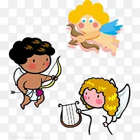 卡通带翅膀的小孩-空若网 卡通带翅膀的小孩-空若网