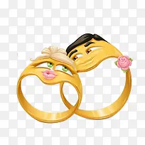 可爱情侣戒指图片-空若网 可爱情侣戒指图片-空若网