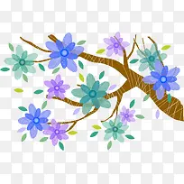 花朵树枝-空若网 花朵树枝-空若网