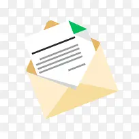 矢量扁平化信封素材-空若网 矢量扁平化信封素材-空若网