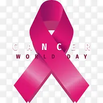 枚红色世界癌症日丝带-空若网 枚红色世界癌症日丝带-空若网