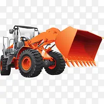 手绘挖土机-空若网 手绘挖土机-空若网