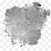 黑色墨点科技花纹-空若网 黑色墨点科技花纹-空若网