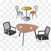 彩色桌椅-空若网 彩色桌椅-空若网