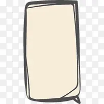 手绘线条长方形边框-空若网 手绘线条长方形边框-空若网