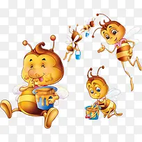 卡通蜜蜂蜂王-空若网 卡通蜜蜂蜂王-空若网