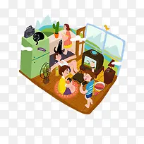 插画-空若网 插画-空若网