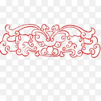 汉代花纹对称-空若网 汉代花纹对称-空若网