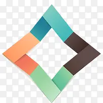 ppt菱形元素-空若网 ppt菱形元素-空若网