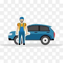 修车的人-空若网 修车的人-空若网