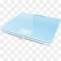 实物淡蓝色电子称重秤-空若网 实物淡蓝色电子称重秤-空若网