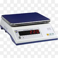 实物蓝白色电子称重秤-空若网 实物蓝白色电子称重秤-空若网