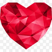 几何图形爱心-空若网 几何图形爱心-空若网
