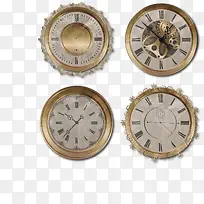 矢量手绘齿轮复古表-空若网 矢量手绘齿轮复古表-空若网