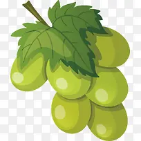 卡通 手绘 绿色葡萄-空若网 卡通 手绘 绿色葡萄-空若网