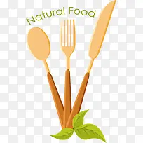 矢量餐具标签贴纸-空若网 矢量餐具标签贴纸-空若网