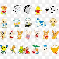 卡通动物-空若网 卡通动物-空若网