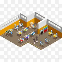 矢量制衣厂场景下载-空若网 矢量制衣厂场景下载-空若网