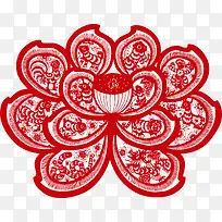 创意荷花底纹-空若网 创意荷花底纹-空若网