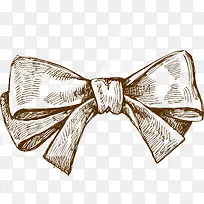 蝴蝶结素描png矢量素材-空若网 蝴蝶结素描png矢量素材-空若网