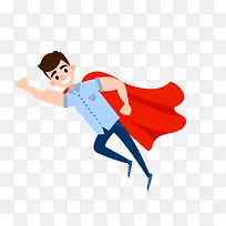 矢量卡通扁平化超级英雄候选人p-空若网 矢量卡通扁平化超级英雄候选人p-空若网