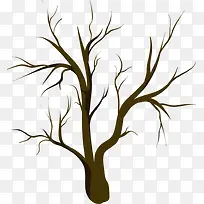 光秃秃的树枝-空若网 光秃秃的树枝-空若网