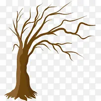 光秃秃的枯树枝-空若网 光秃秃的枯树枝-空若网