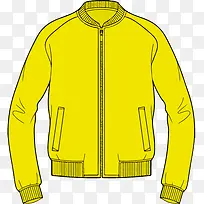 手绘风格男式夹克图稿免抠-空若网 手绘风格男式夹克图稿免抠-空若网