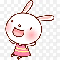 手绘可爱兔子-空若网 手绘可爱兔子-空若网