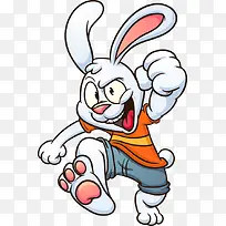 卡通矢量兔子-空若网 卡通矢量兔子-空若网
