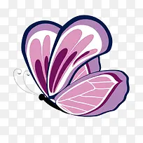 矢量紫水晶蝴蝶-空若网 矢量紫水晶蝴蝶-空若网