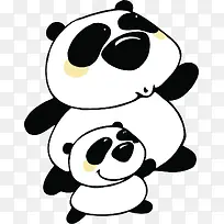 可爱的小熊猫呆萌效果-空若网 可爱的小熊猫呆萌效果-空若网