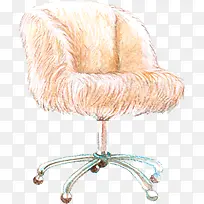 手绘椅子转椅-空若网 手绘椅子转椅-空若网