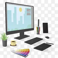 电脑绘图设计师海报-空若网 电脑绘图设计师海报-空若网