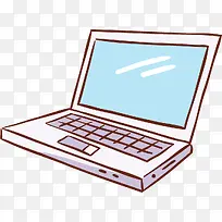 笔记本电脑卡通图-空若网 笔记本电脑卡通图-空若网