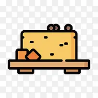 扁平化蛋糕PNG下载-空若网 扁平化蛋糕PNG下载-空若网