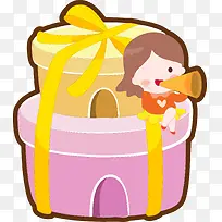 儿童插画元素-空若网 儿童插画元素-空若网