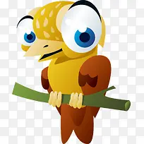 矢量啄木鸟素材-空若网 矢量啄木鸟素材-空若网