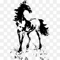 水墨动物-空若网 水墨动物-空若网