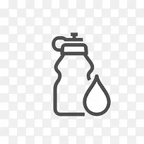 水壶扁平设计-空若网 水壶扁平设计-空若网