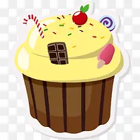 小清新纸杯蛋糕-空若网 小清新纸杯蛋糕-空若网